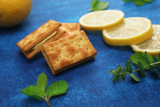 Lemon Puff Biscuits